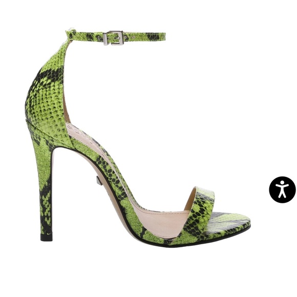 Schutz Neon Stiletto Heel Sandal - Picture 3 of 7